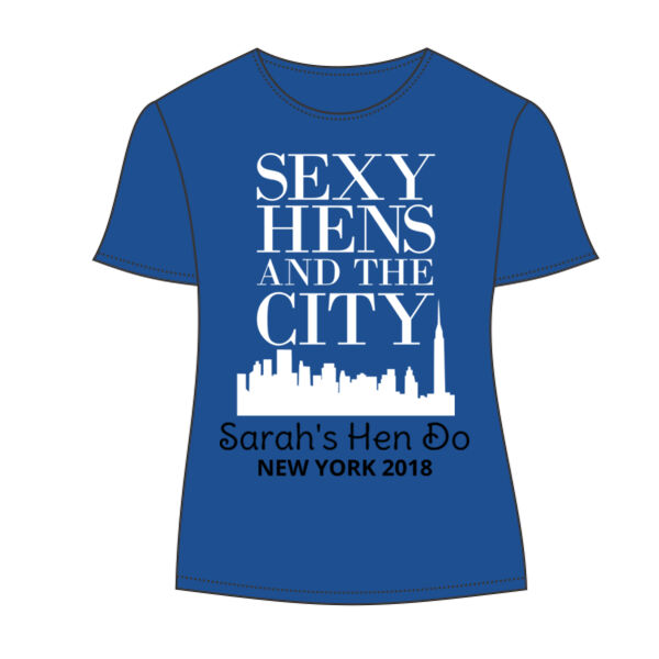 Sexy Hens And The City T-Shirt Thumbnail